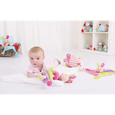Bigjigs Toys Bigjigs Baby Textilní hračka - Králíček Bella s kousátky