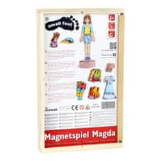 Small foot by Legler Small Foot Převlékací magnetická panenka Magda
