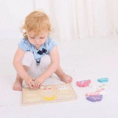 Bigjigs Toys Bigjigs Baby Oblékací puzzle holčička