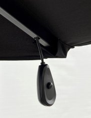 Nábytek Texim Slunečník Hook pr. 3m šedý LED bez závaží