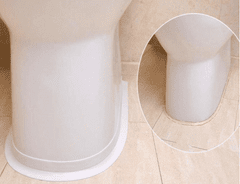 Vixson Profesionální samolepicí těsnicí páska pro koupelny kuchyně vany sprchy - ochranná vodotěsná silikonová páska FILLIN (bílá)