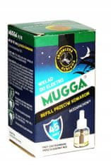 Mugga Náplň do elektrického přístroje proti komárům, Refill, 45 nocí