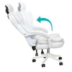 Timeless Tools Ředitelská otočná židle LUX, ve více barvách-bílá