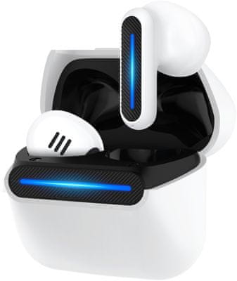 moderní sluchátka do uší yenkee yhp-06bt Bluetooth handsfree funkce výdrž 6 h na nabití nabíjecí pouzdro
