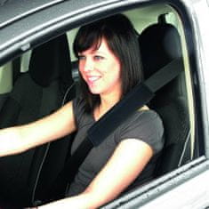 CarPoint Návleky na bezpečnostné pásy černé