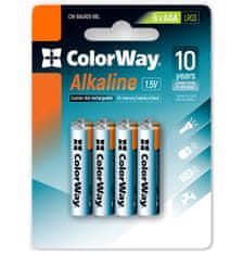ColorWay alkalická baterie AAA/ 1.5V/ 8ks v balení/ Blister