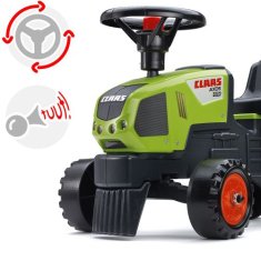 LEBULA FALK Traktor Baby Claas Axos 310 Green s přívěsem od 1 roku