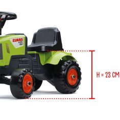 LEBULA FALK Traktor Baby Claas Axos 310 Green s přívěsem od 1 roku
