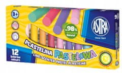 Astra Pastelová plastelína s vůní vápna 12 barev