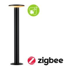 Paulmann PAULMANN LED stojací svítidlo Smart Home Zigbee Plate neláká hmyz IP44 600mm CCT 5,5W 230V antracit kov/umělá hmota 94755