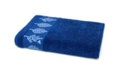 FARO Textil Bavlněný ručník Terra 70x140 cm tmavě modrý