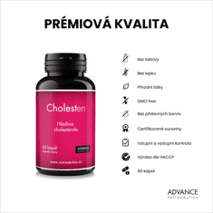 Advance nutraceutics ADVANCE Cholesten 60 cps. – hladina cholesterolu