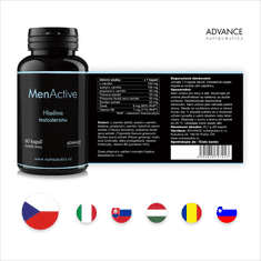 Advance nutraceutics ADVANCE MenActive 60 cps. – pro normální hladinu testosteronu