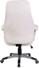 Sortland Kancelářská židle Layton - umělá kůže | bílá