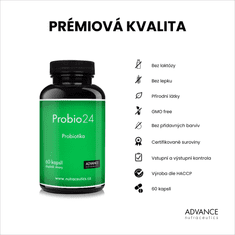 Advance nutraceutics ADVANCE Probio24 60 cps. – unikátní prémiová probiotika