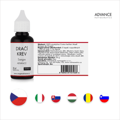 Advance nutraceutics ADVANCE Sangre 30 ml - dračí krev z Jižní Ameriky