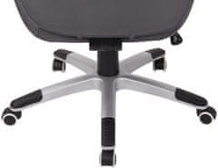 Sortland Kancelářská židle Layton - umělá kůže | šedá