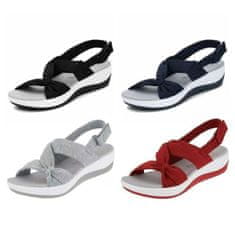 VIVVA® Dámské sandály, Letní sandály, Páskové sandály | AMALFI Černá 39/40