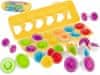 Dětská vkládačka vajíčka - tvary 12ks