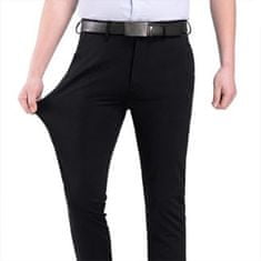VIVVA® Elegantní pánské kalhoty s gumou | STRETCHIES M