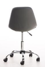 Sortland Kancelářská židle Emil - umělá kůže | šedá