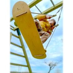 InnoVibe Small Foot Dřevěná houpačka Skateboard