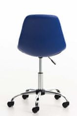 Sortland Kancelářská židle Emil - umělá kůže | modrá