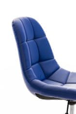 Sortland Kancelářská židle Emil - umělá kůže | modrá