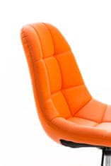 Sortland Kancelářská židle Emil - umělá kůže | oranžová