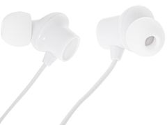 InnoVibe Bílá drátová sluchátka do uší s mikrofonem typ c EP42