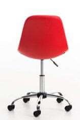 Sortland Kancelářská židle Emil - umělá kůže | červená