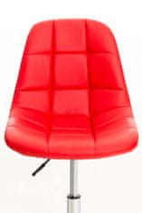 Sortland Kancelářská židle Emil - umělá kůže | červená