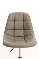 Sortland Kancelářská židle Emil - umělá kůže | taupe