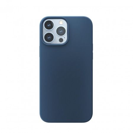 Levně Next One MagSafe Silicone Case for iPhone 13 Pro Max IPH6.7-2021-MAGSAFE-BLUE - modrá