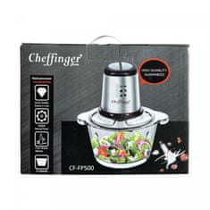 Cheffinger CF-FP500: 2L kuchyňský robot – 500W