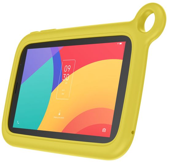 Alcatel 1T 7 2023 KIDS, 2GB/32GB, Yellow bumper case - zánovní