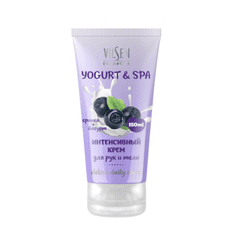 Vilsen YOGURT & SPA Intenzivní krém na ruce a tělo "borůvky + jogurt" 150ml