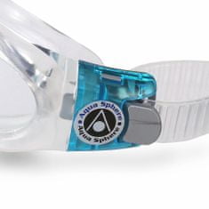 Aqua Sphere Plavecké brýle KAIMAN SMALL Junior, čirá skla tyrkysová
