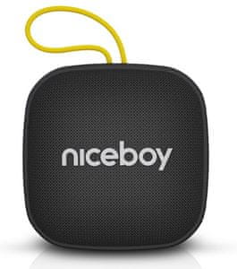  Bluetooth párty reproduktor Niceboy RAZE Mini 4 fm tuner dlhá výdrž na nabitie handsfree funkcie tws párovanie mini veľkosť