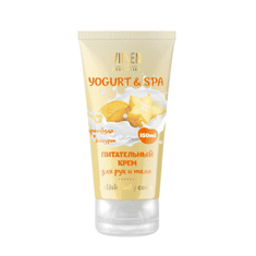 Vilsen YOGURT & SPA Výživný krém na ruce a tělo "karambola + jogurt" 150ml