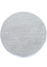 4sleep Kusový koberec KAMEL - bílý Bílá KAMEL SHAGGY 35/35/150 O 160 1cm až 1,9cm Jednobarevný