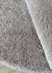 4sleep Kusový koberec KAMEL - latté Béžová KAMEL SHAGGY 20/20/100 O 100 1cm až 1,9cm Jednobarevný