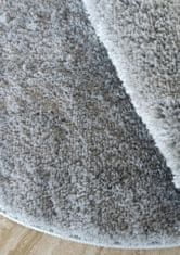 4sleep Kusový koberec KAMEL - šedý Šedá KAMEL SHAGGY 35/35/150 O 160 1cm až 1,9cm Jednobarevný