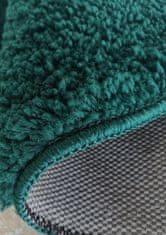 4sleep Kusový koberec KAMEL - zelený Zelená KAMEL SHAGGY 30/30/60 O60 1cm až 1,9cm Jednobarevný