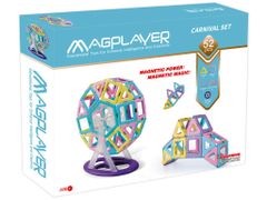 MAGPLAYER Magplayer magnetická stavebnice 52 ks