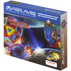 MAGPLAYER Magplayer magnetická stavebnice 30 ks