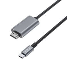 Tech-protect Ultraboost kabel USB-C / HDMI 4K 2m, černý