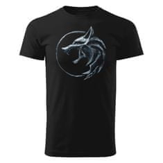 Grooters Pánské tričko Zaklínač - Logo Vlk Velikost: S