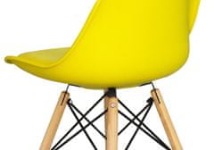 Aga Jídelní židle MR2035 Žlutá