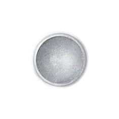 Fractal Colors Dekorativní prachová perleťová barva Fractal - Dark Silver, Sötét metál ezüst (2,5 g)